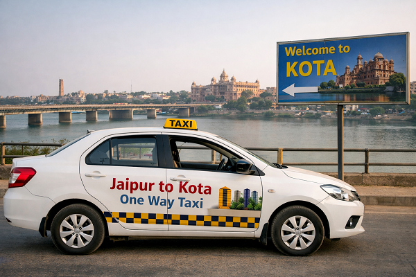 Jaipur to Kota One Way Taxi