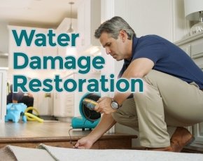 Water damage restoration in Mandurah, Perth