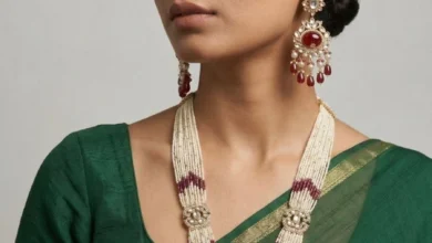Long Kundan Necklace