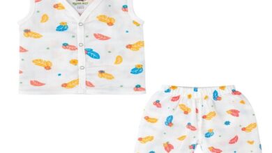 Baby Muslin Two-Piece Set