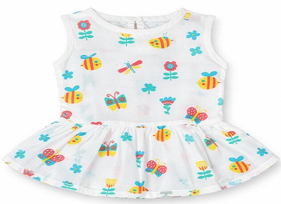 Baby Girl Muslin Frock