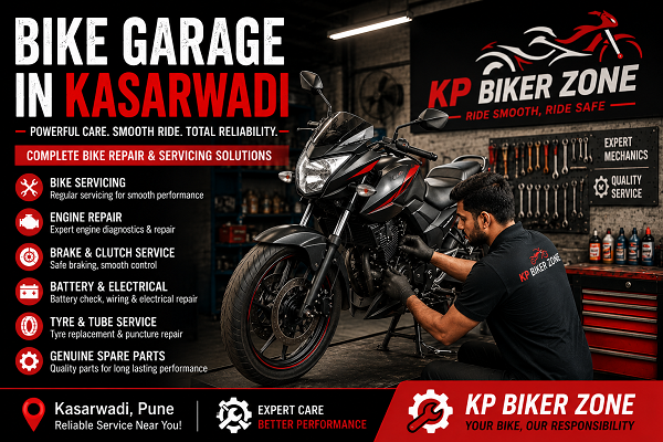 Bike garage in kasarwadi