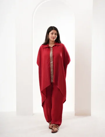 Embroidered Co Ord Set