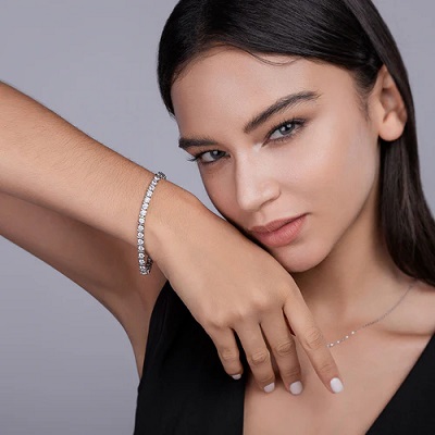 Moissanite Tennis Bracelets