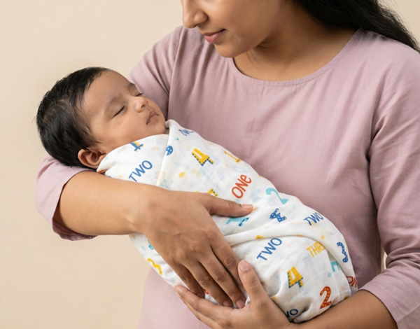 Organic Muslin Swaddle