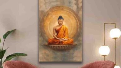 Buddha Canvas Wall Art