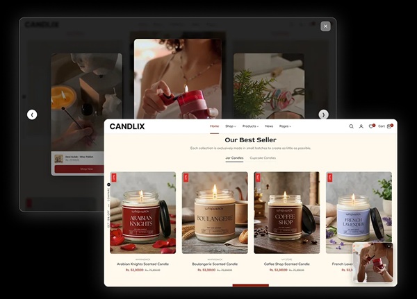 Shopify Candle Store Theme
