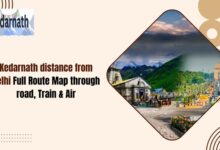 Kedarnath Distance from Delhi