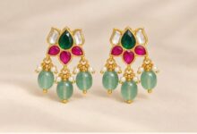 Kundan Stud Earrings​