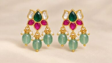 Kundan Stud Earrings​